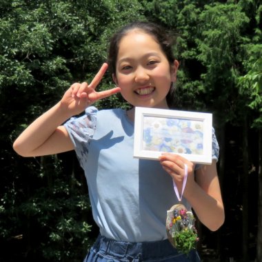 【申込要／先着順】押し花アートを楽しもう【ゆめさきの森公園】