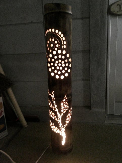 竹あかりを作ろう