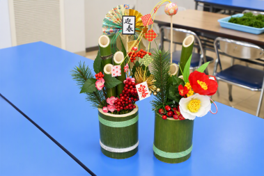ミニ門松作り