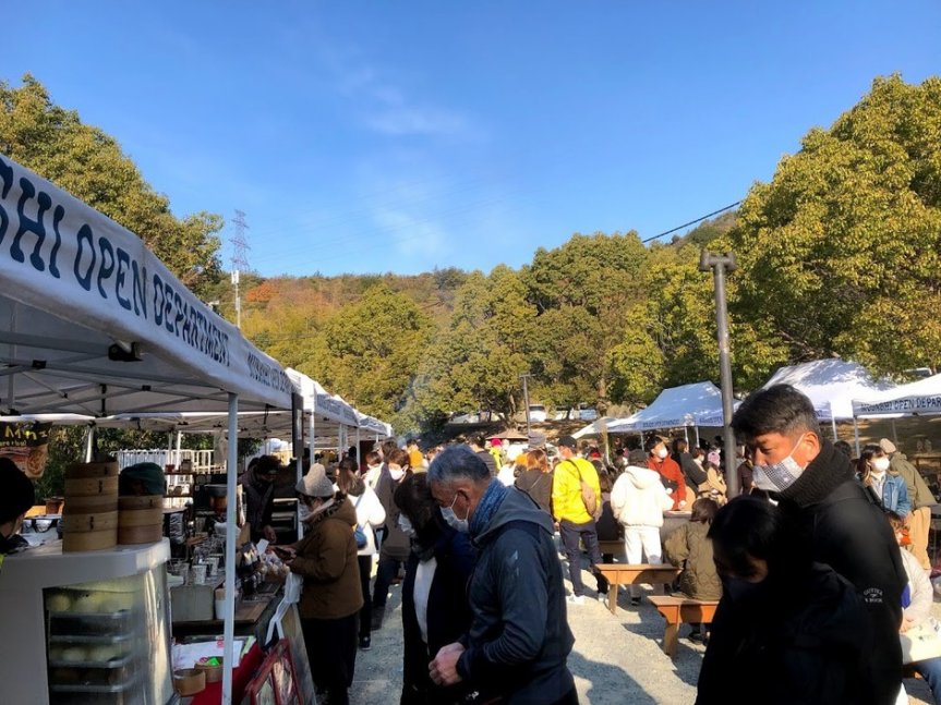 ムサシオープンデパート 朝市（1月）