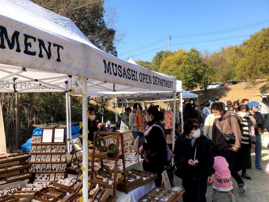 ムサシオープンデパート 朝市（3月）