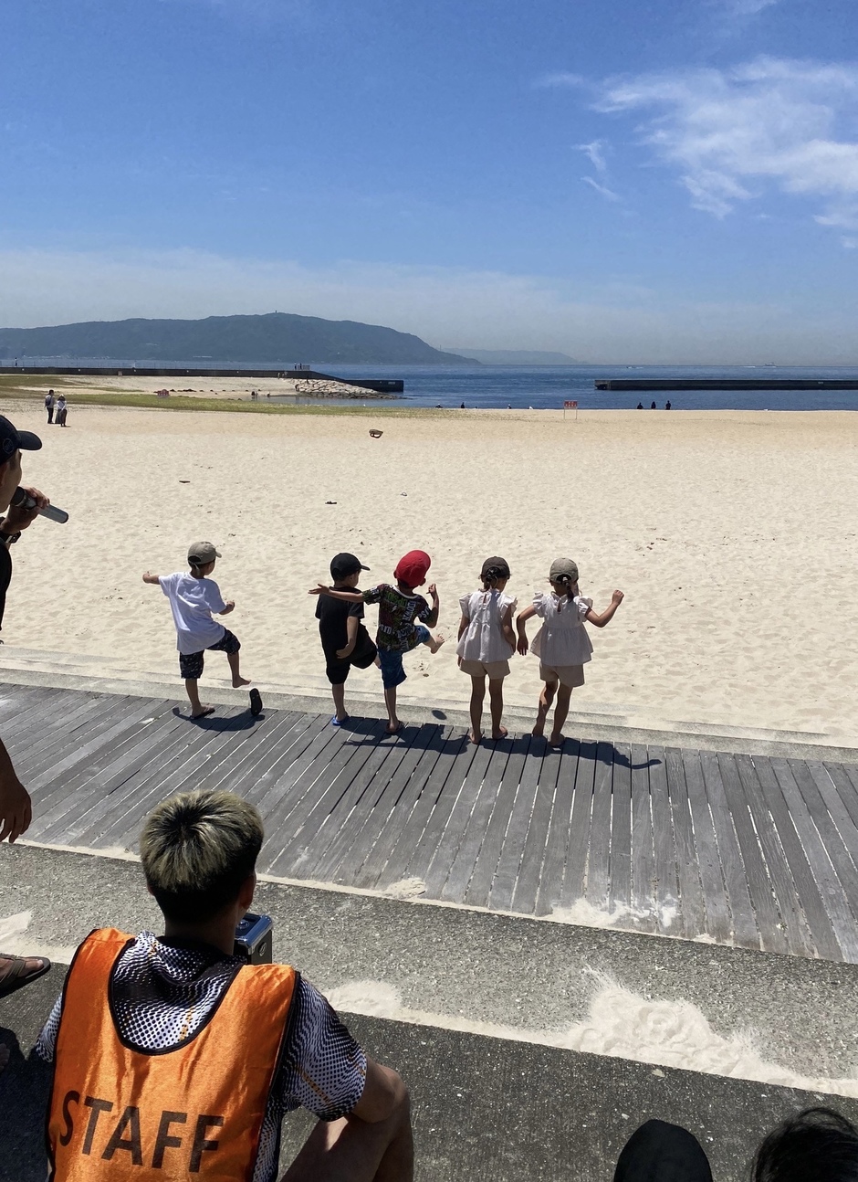 親子スポーツフェスタ in 大蔵海岸