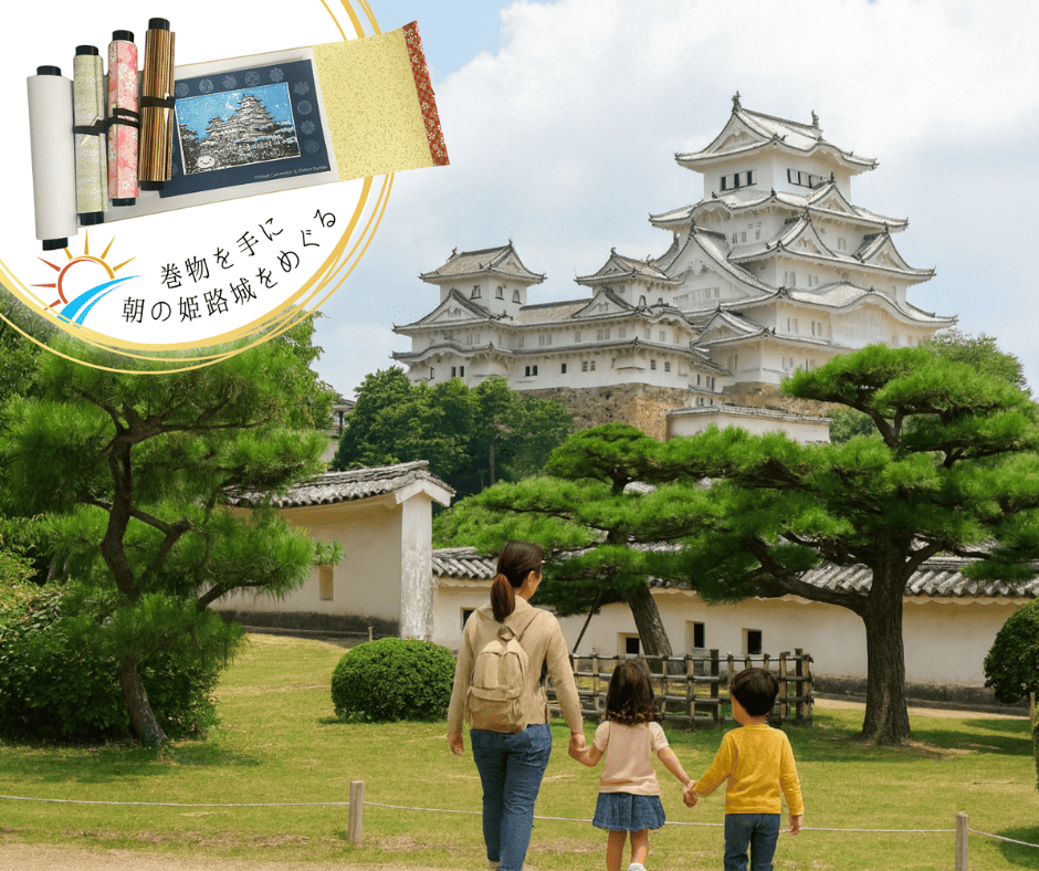 【姫路城早朝特別入城】朝のお城でなぞとき体験 ～千姫からのひみつの文～