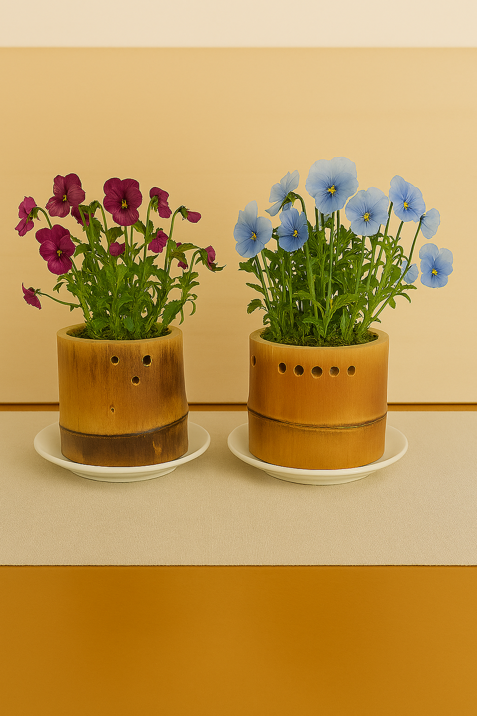 竹の植木鉢を作ろう