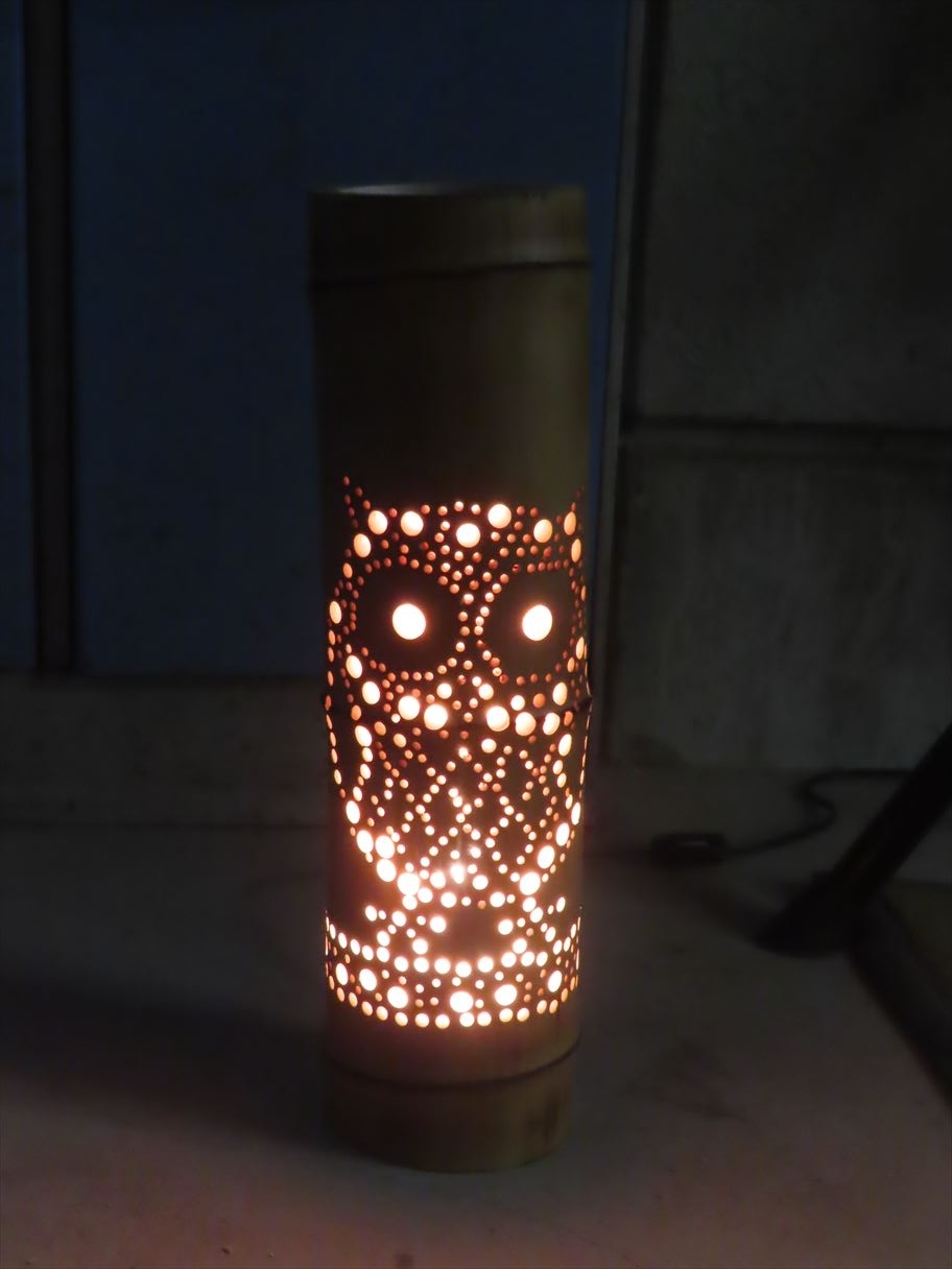 竹あかりを作ろう