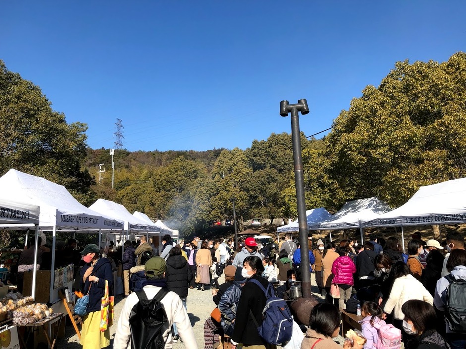 ムサシオープンデパート 朝市（2月）