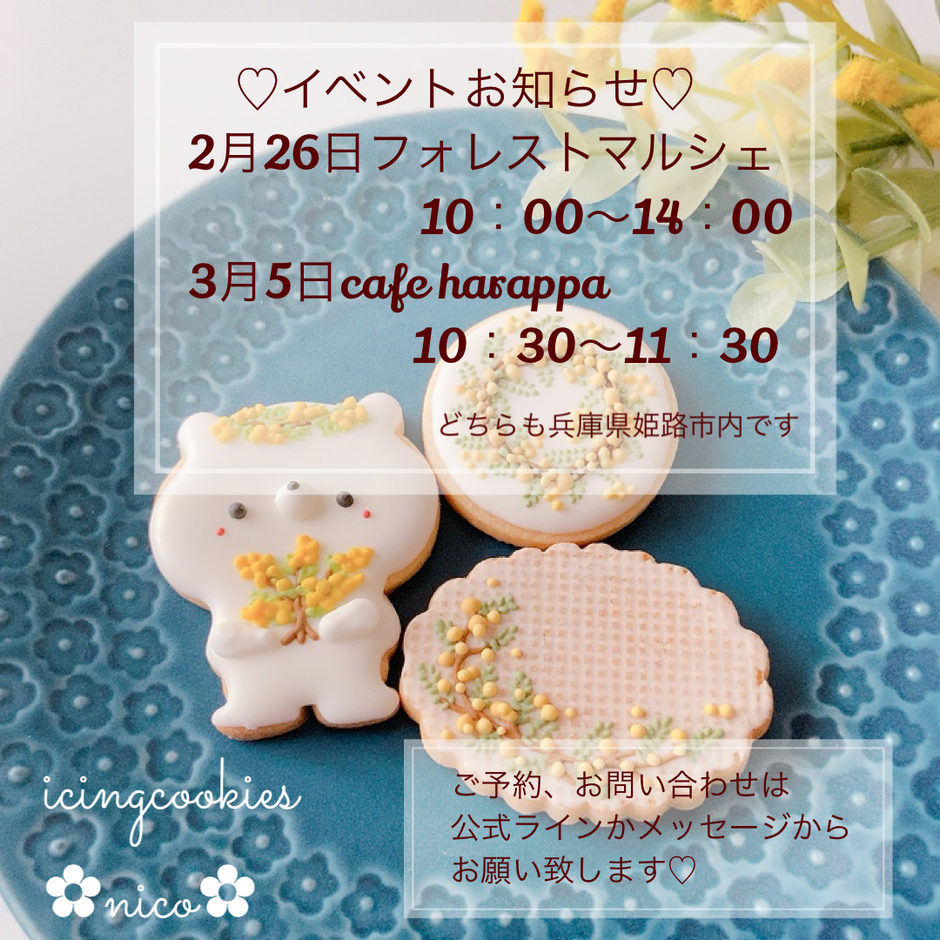 ♡アイシングクッキー体験♡