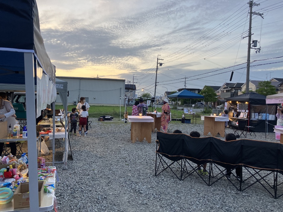 別所の小さなお祭り「夜市」