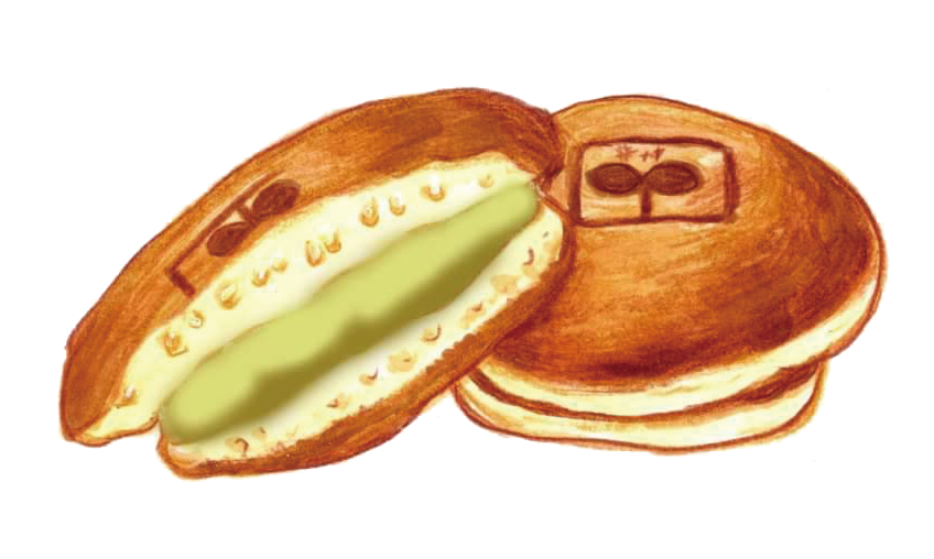 おしょうさんのお茶生どら