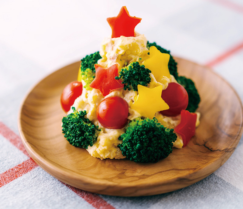 ツリーポテトサラダ