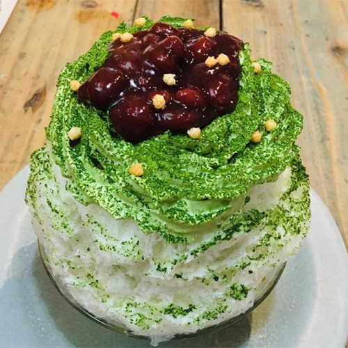 抹茶ミルク金時