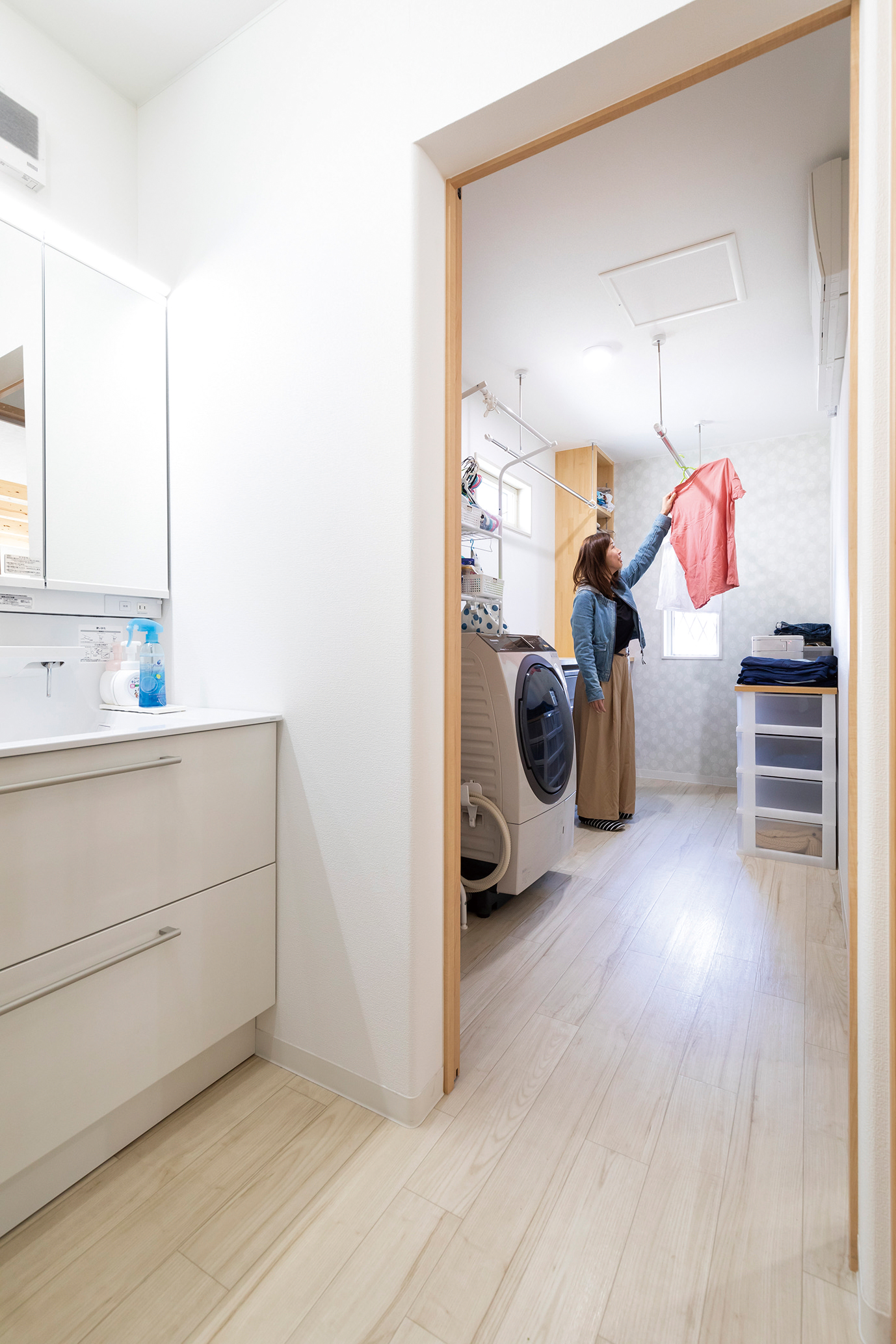 回遊動線が叶えた 家事がはかどる理想の生活スタイル クルールはりま はりまの家 クルールはりま 注文住宅特集 回遊動線が叶えた 家事がはかどる理想の生活スタイル クルールはりま はりまの家 クルールはりま 注文住宅特集