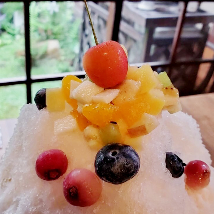 フルーツかき氷