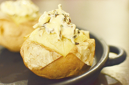 まるごとポテトの昆布マヨのせ