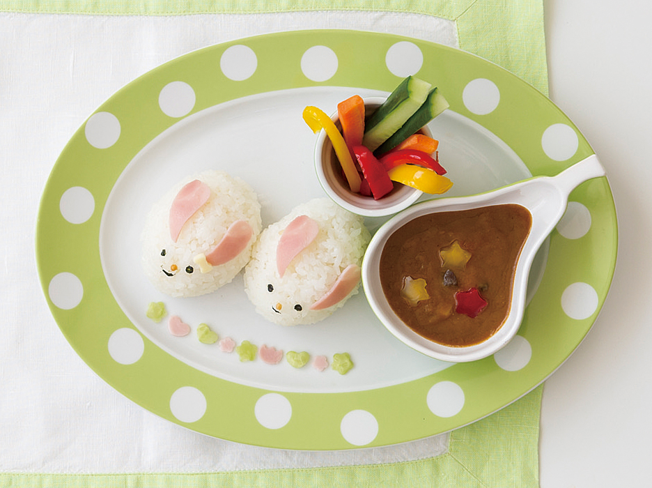 ウサギさん顔の