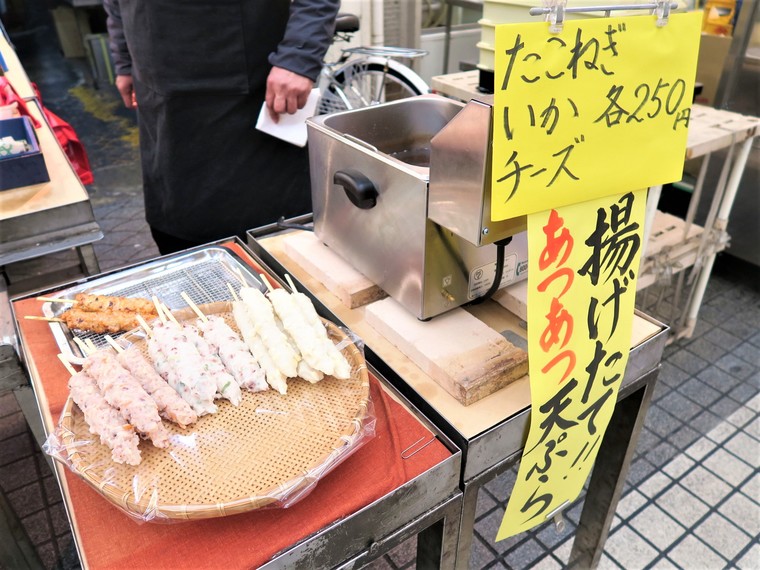 明石の うおんたな こと 魚の棚 うおのたな 商店街 で地元グルメをご堪能あれ