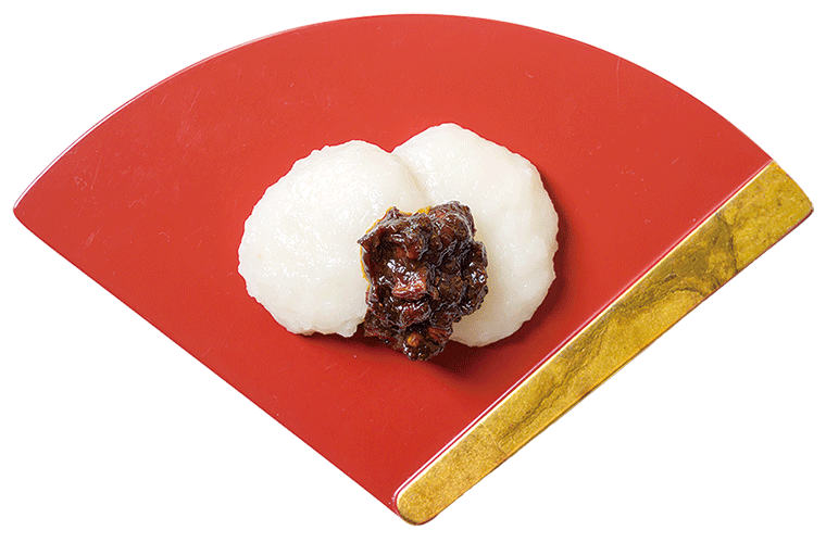 くるみ味噌もち