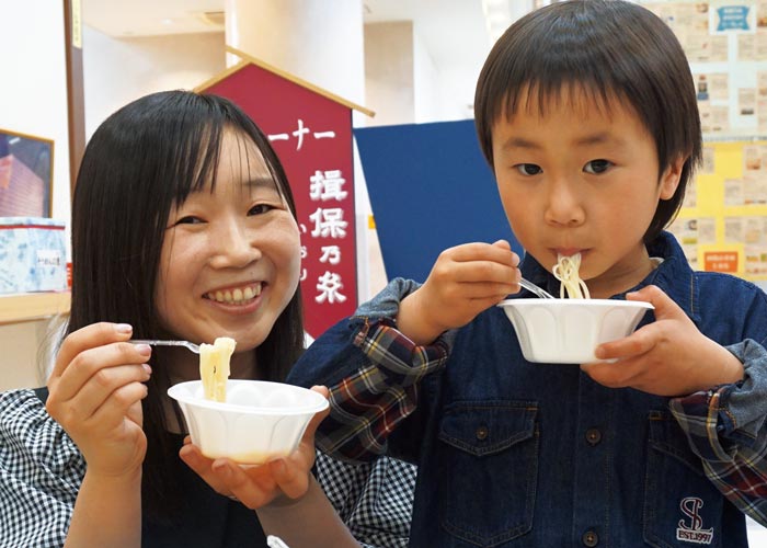 そうめんの食べ比べ