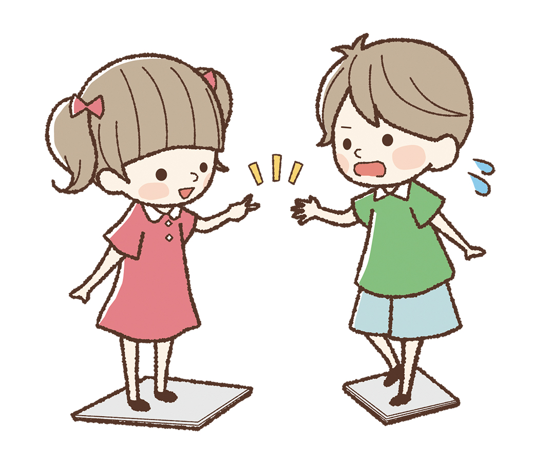 楽しく遊びながらお手伝い