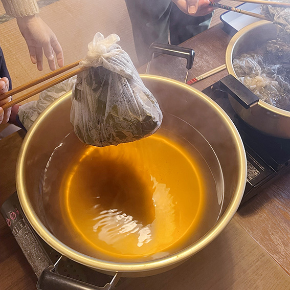 草木染め