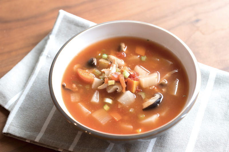 和野菜のミネストローネ