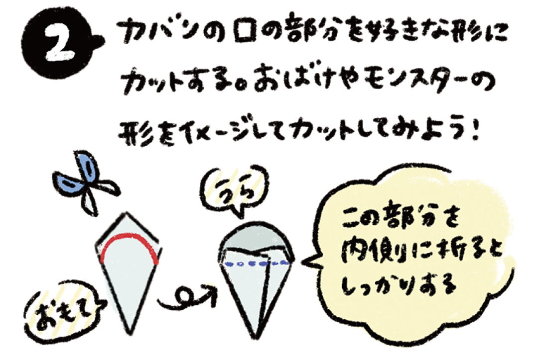 ハロウィンのおかしカバン