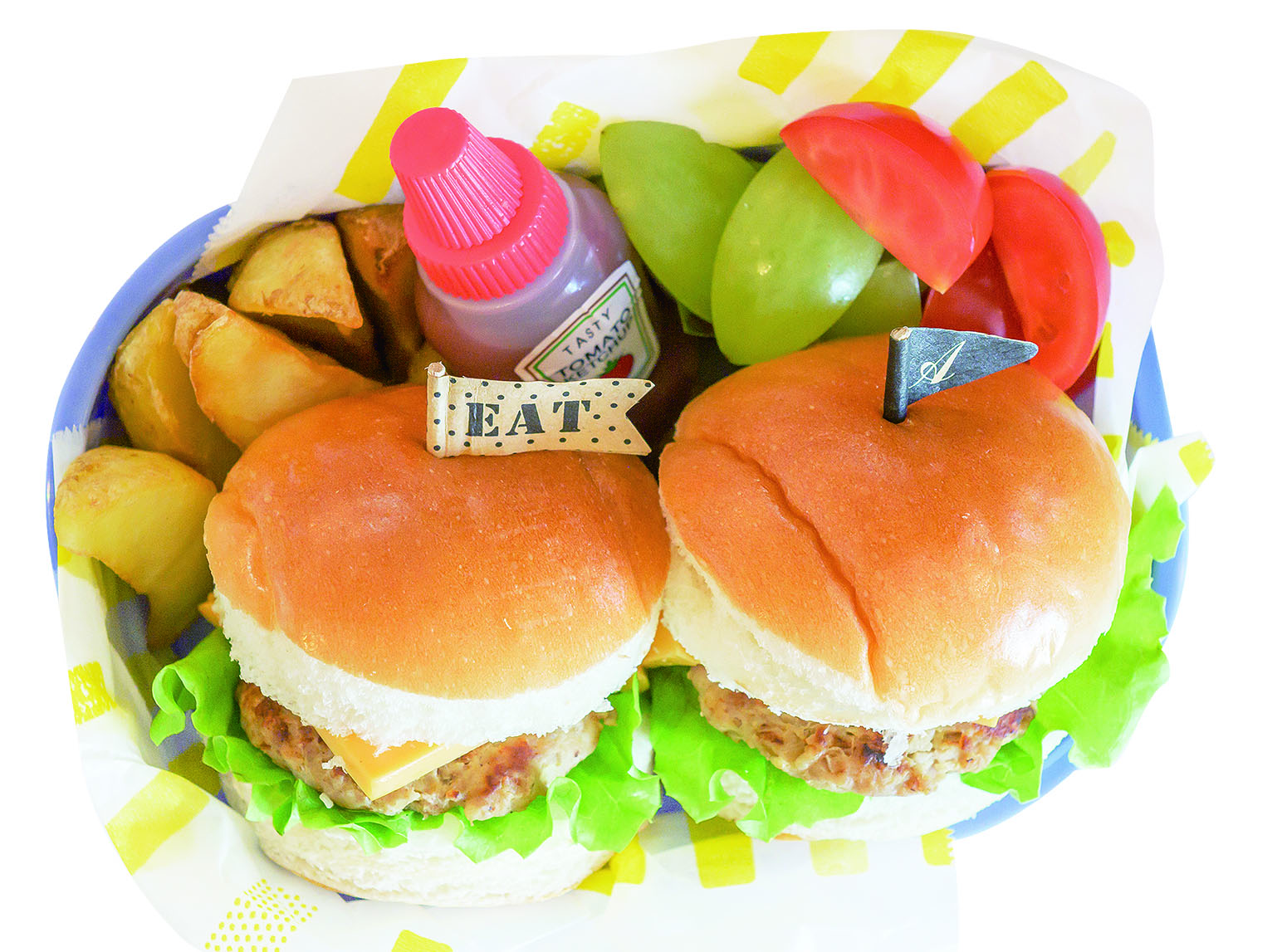 ミニハンバーガーべんとう