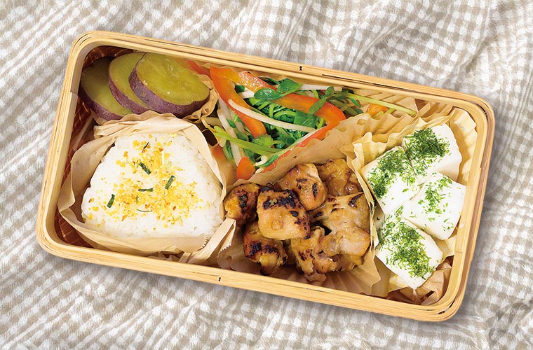 せいろでつくるお弁当