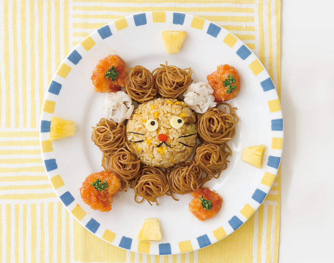 ライオンさん顔の