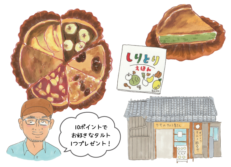 カモのタルト屋さん