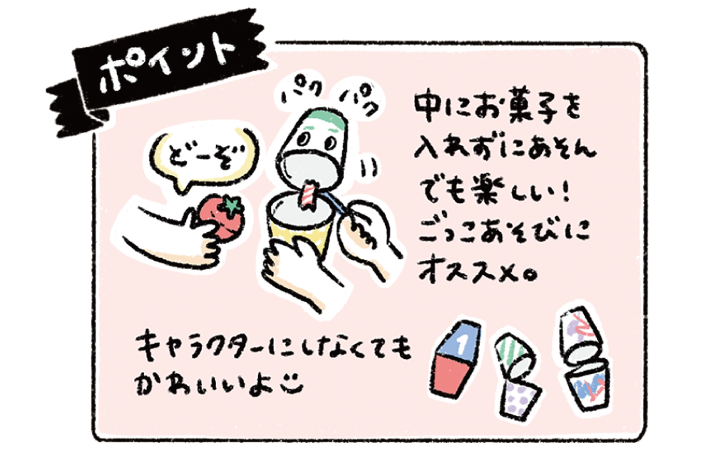 プレゼントBOXになるパクパクさん_ポイント