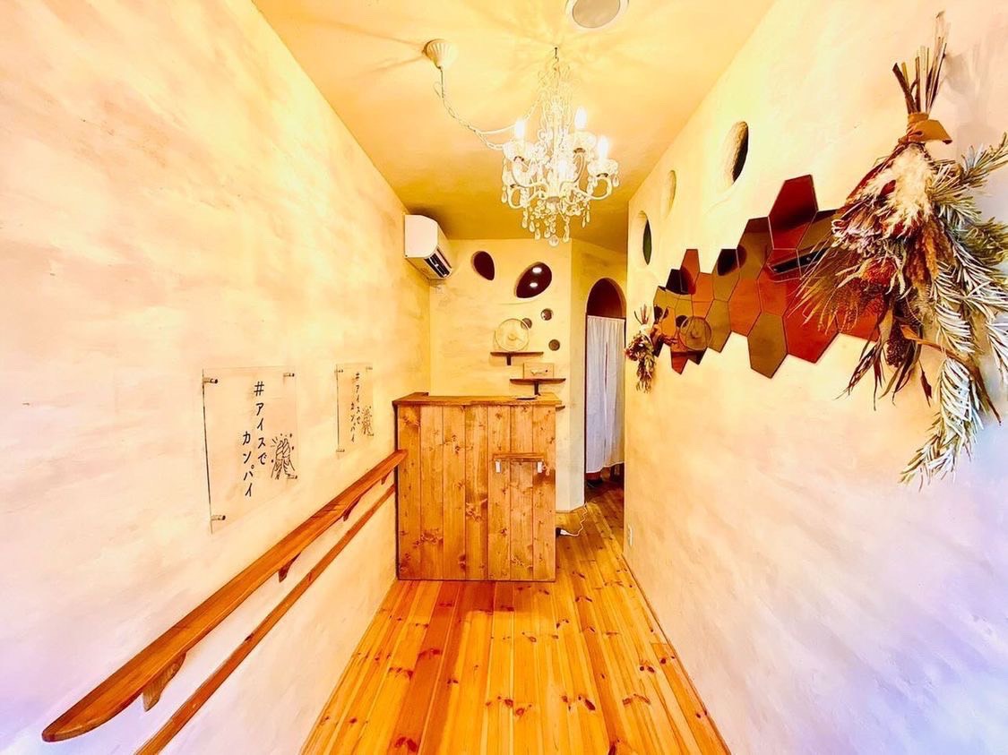 アイスでカンパイ