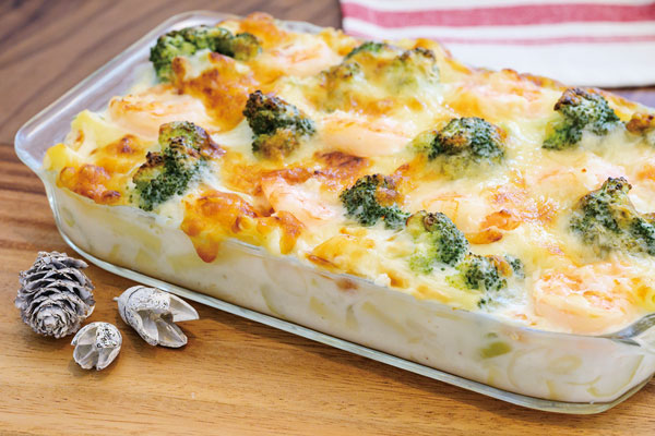 海が香るグラタン